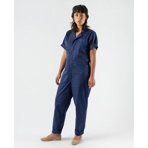 Alex Mill Standard Jumpsuit Dark Navy Cotton Boiler Suit XS NEW